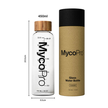 MycoPro - Glass Water Bottle